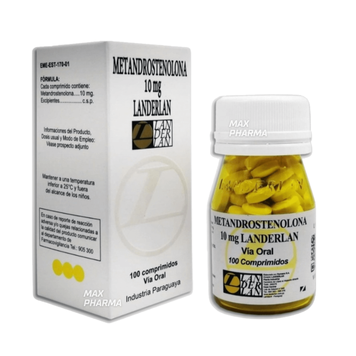 Metandrostenolona Dianabol 10 mg Landerlan